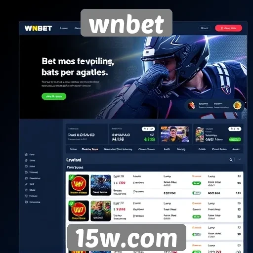experiência do usuário no site wnbet